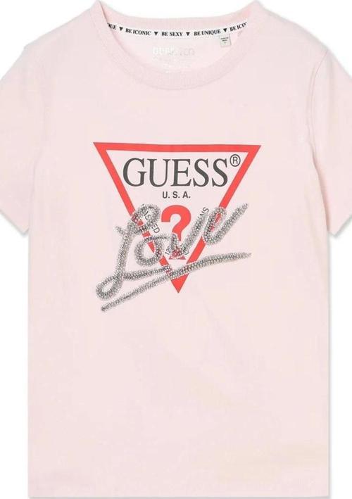 Kadın Pembe Logolu T-Shirt