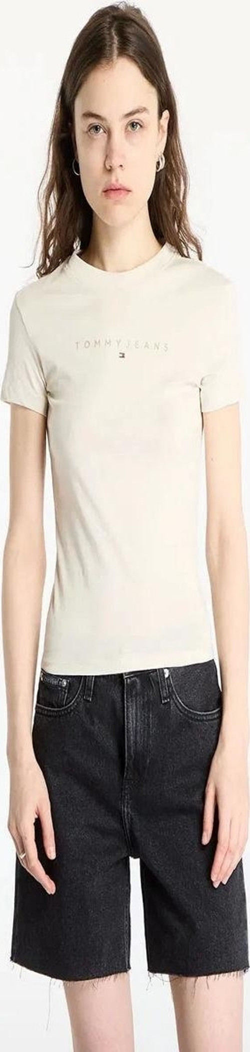 TJW SLIM TONAL LINEAR TEE EXT