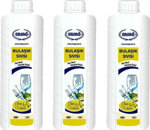 Elmalı Bulaşık Sıvısı 3x1000 Ml. 3 Adet