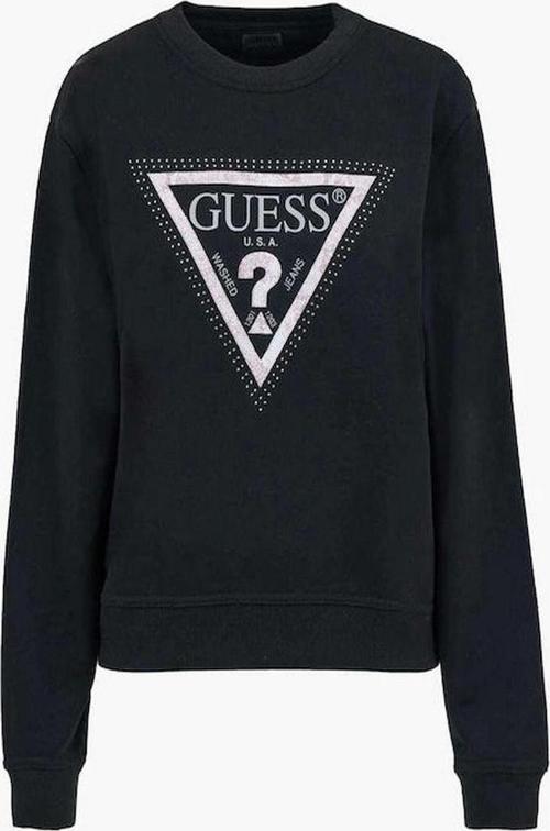 Kadın Siyah Logolu Sweatshirt
