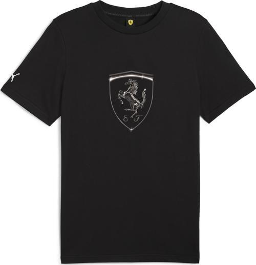 63018901 Ferrari Race Tl Big Shield T Erkek Spor Tişört