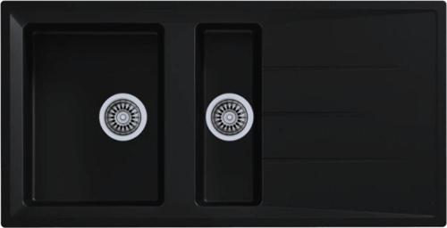Granit Evye Luna Xl Series Black - Siyah (1.5 Göz)