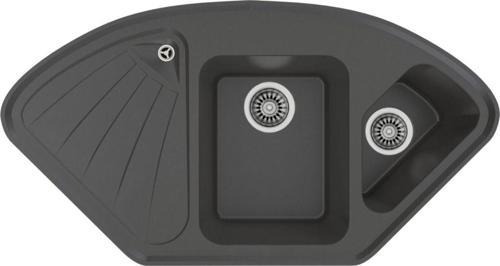 Granit Evye Moon Series Antrasite - Antrasit (Köşe Model)