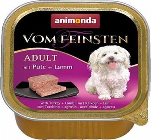 Vom Feinsten Hindili ve Kuzulu Yetişkin Köpek Konservesi 6 Adet 150 Gr