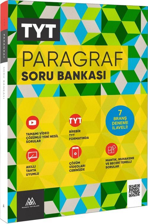TYT Paragraf Soru Bankası 7 Branş Deneme İlaveli