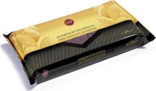 Çikolata Bitter Kuvertür Çikolata 2,5kg