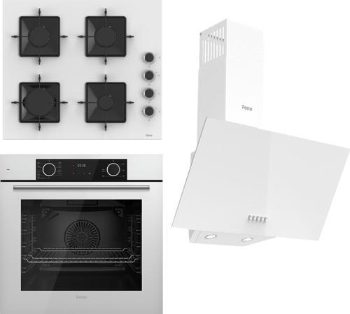 Fryart Ss Serisi Beyaz Set (ss206 + Xe63cb +d087 )