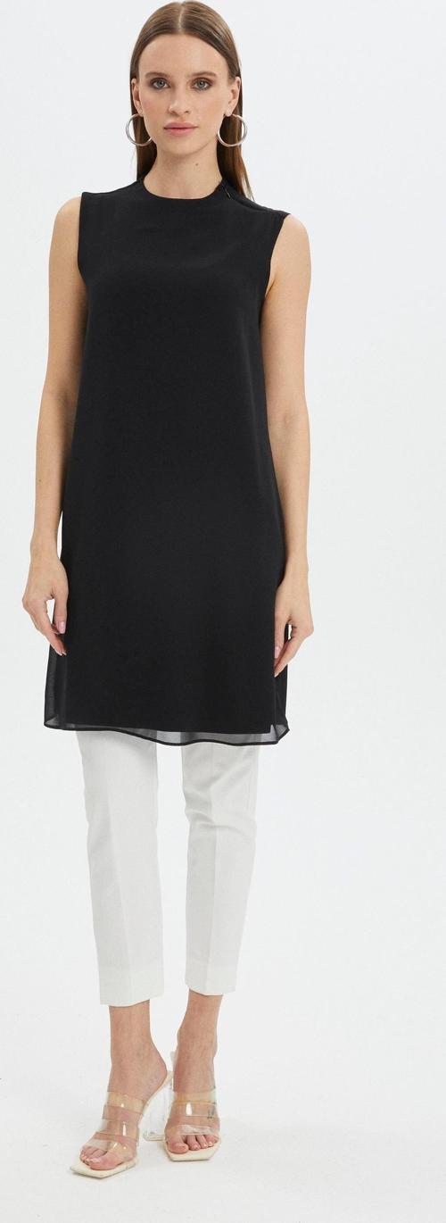 Kolsuz Uzun Siyah İçlik T-0616