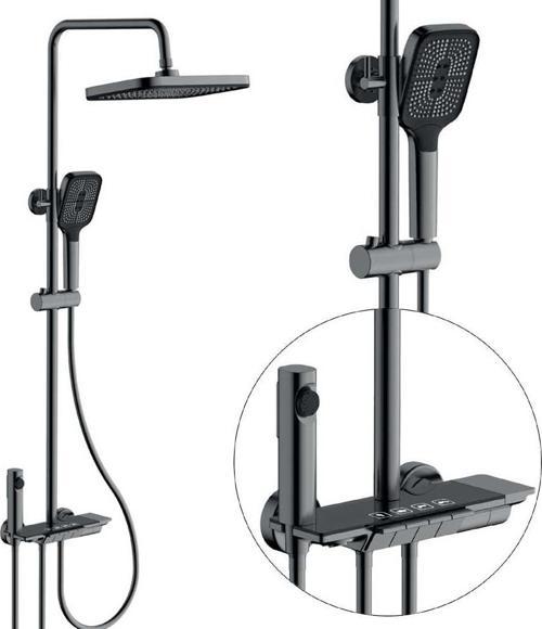 Calista Piano Tuşlu Duş Sistemi