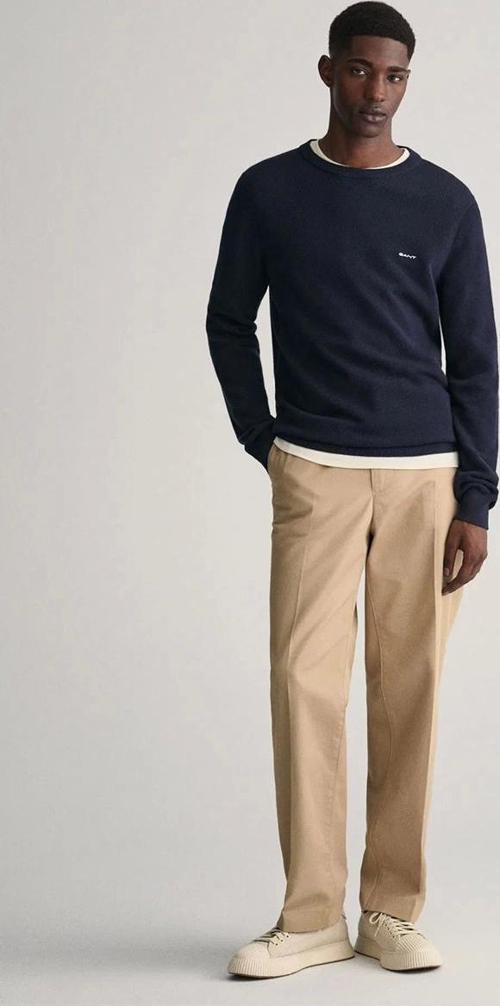 Erkek Lacivert Regular Fit Kazak