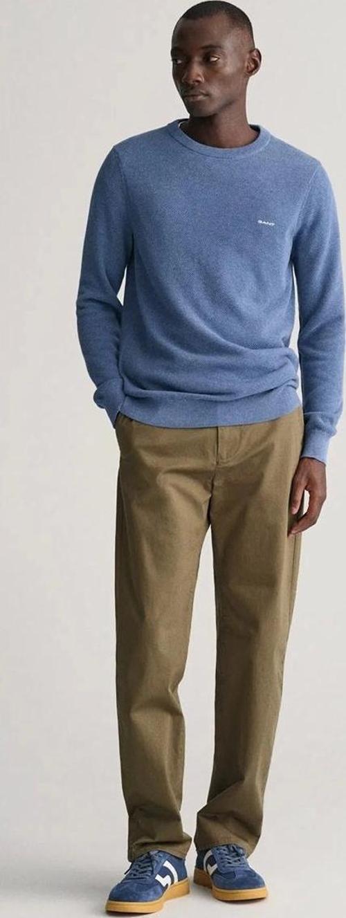 Erkek Mavi Regular Fit Kazak