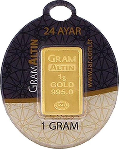 1 Gram 24 Ayar Külçe Altın