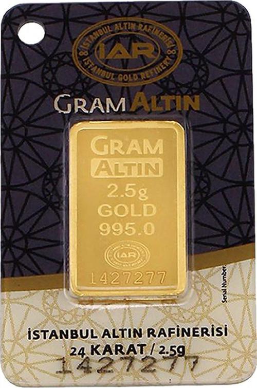 2,5 Gram Külçe Altın  24 Ayar 