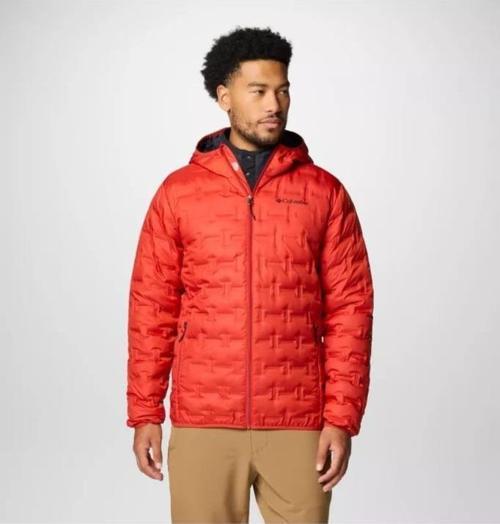 Delta Ridge Down Hooded Erkek Kaz Tüyü Mont