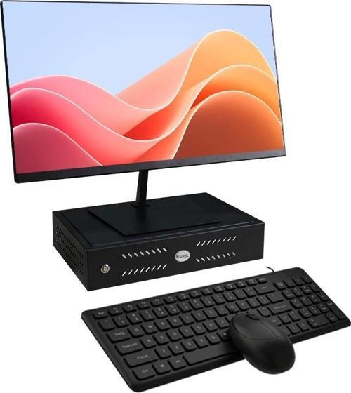 MK2 İ5 14400 8GB DDR4 240SSD 24" Monitörlü Set Mini PC