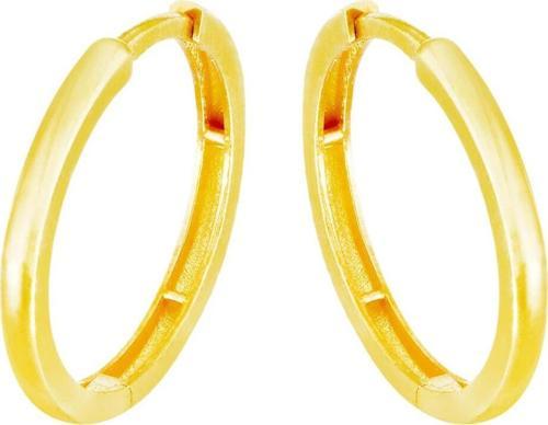 22 Ayar Altın Halka Küpe