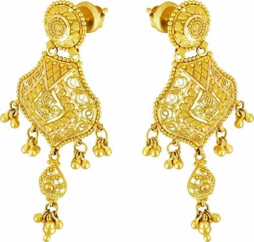 22 Ayar Altın Küpe 