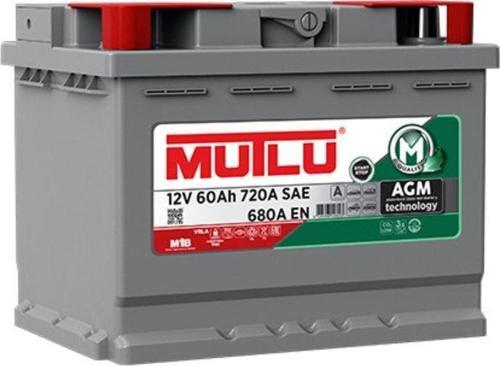 12 Volt 60 Amper Start-Stop Agm Akü 720 En (Eski Akü Iade Avantajıyla ) Yeni Üretim