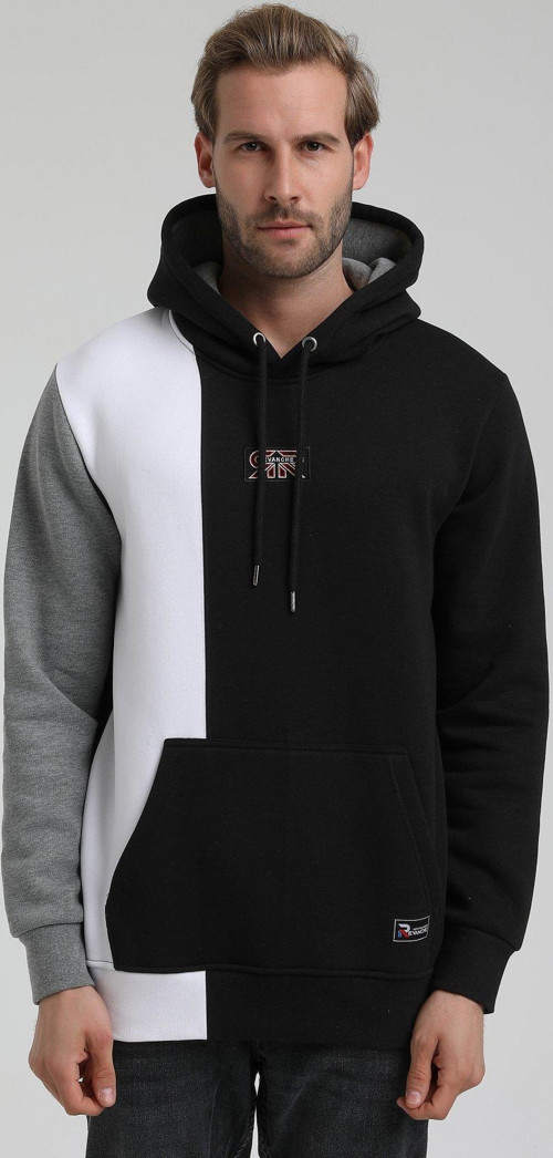 Kapüşonlu Siyah Slim Fit Hoodie 22FWM64033