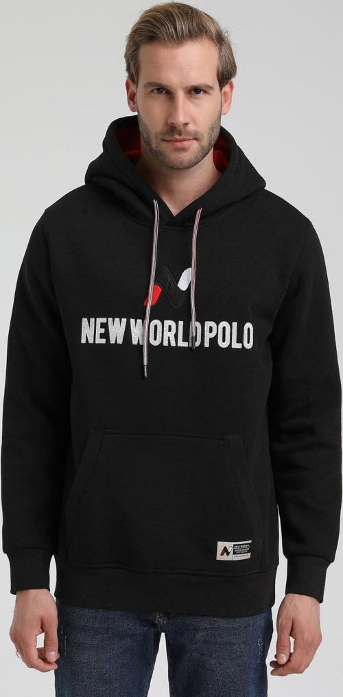 Kapüşonlu Siyah Slim Fit Hoodie 22FWM64032