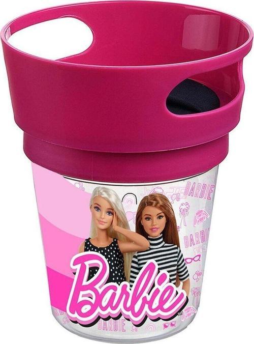 TUFFEX Joy Cup Barbie Dökülmeyi Önleyen Atıştırma Bardağı ve Mama Kabı