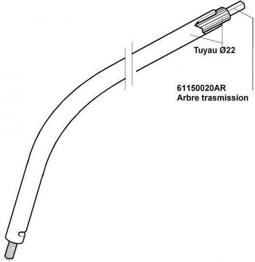 61150020AR Spiral Mil SPARTA26TR, TR61, TR92, 8061