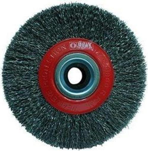 125*25mm Gri Telli Daire Fırça // HA10175