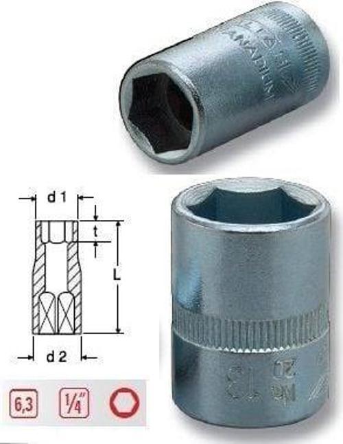 11mm 1/4 Tek Lokma // 01020300711