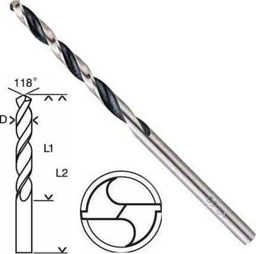 HSS PointTeQ Matkap Uç Metal 4x43x75mm
