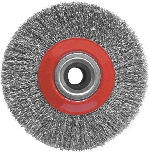 PT02020 Gri Telli Daire Fırça 175x25mm