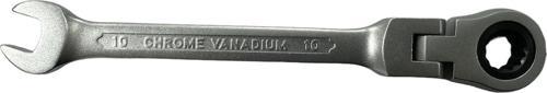 Mafsallı Cırcır Kombine Anahtar 10mm