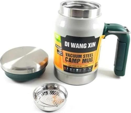YK1207 Çift Katlılı Paslanmaz Çelik Bardak Termos-620 ml 620 ML-Gri