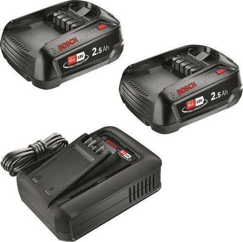 PBA 18 Volt Başlangıç Seti (2x2,5 Ah + AL 18V-44)