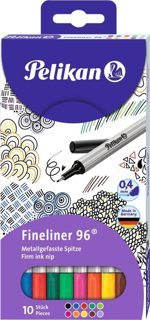 Fineliner 10lu Karışık Renk