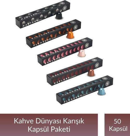 Karışık Kapsül Paketi 50 Kapsül