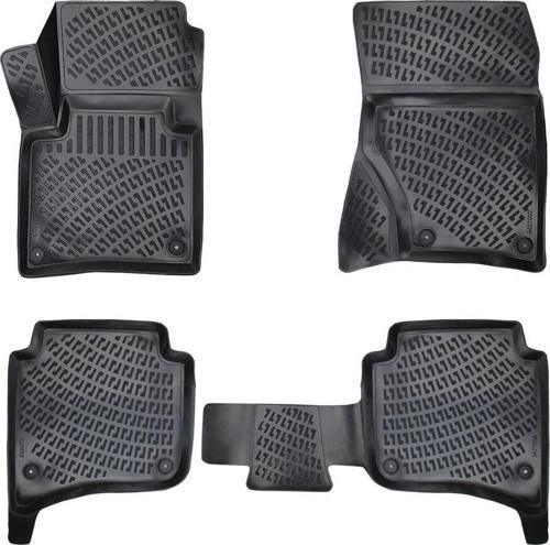Vw Touareg (4 bölge klimalı) 3D havuzlu paspas 2010-2017 arası Rizline