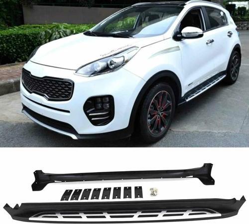 Kia sportage yan basamak koruma kareli desenli 2016-2022 arası modellere uyumlu