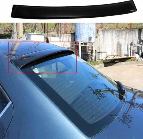 Skoda Octavia cam üstü spoiler (Pianoblack) 2013-2019 arası