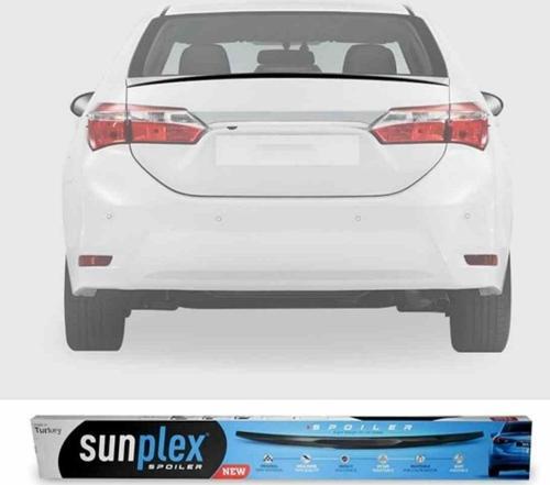 Toyota Corolla Spoiler Piano Black 2013-2019 arası modellere uyumlu Sunplex