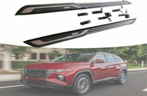 Hyundai tucson yan basamak koruma 2021+ oem tip çizgili model