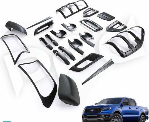 Ford Ranger Kaplama Seti Model 1 Siyah 2016+ sonrası