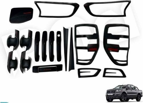 Ford Ranger Kaplama Seti Model 2 Siyah 2016+ sonrası