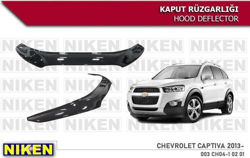Chevrolet Captiva Kaput Rüzgarlığı Koruyucu 2012-2019 arası