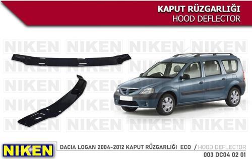 Dacia Logan Kaput Rüzgarlığı Koruyucu 2004-2012 arası
