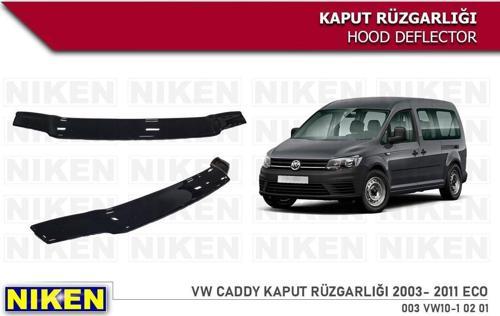 Vw Caddy Kaput Rüzgarlığı Koruyucu 2003-2011 arası