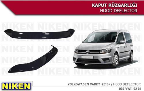 Vw Caddy Kaput Rüzgarlığı Koruyucu 2015-2020 arası
