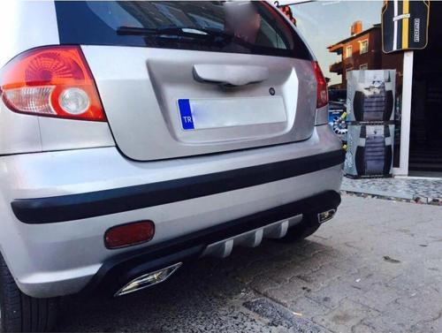 Hyundai Getz uyumlu üniversal difüzör Siyah 2002-2009 arası