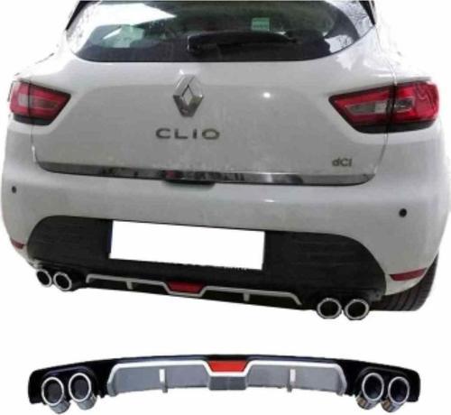 Renault Clio 4 uyumlu üniversal difüzör Gri 2012-2019 arası