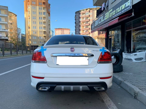 Fiat Linea uyumlu üniversal difüzör Siyah tüm modeller