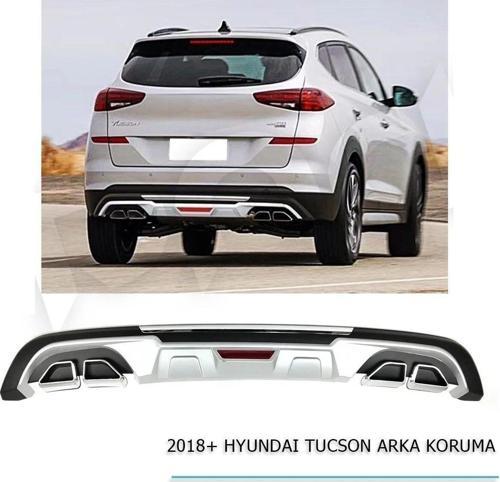 Hyundai Tucson Arka Tampon Koruması  2018-2021 Arası Uyumlu